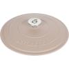 imageCrockPot Artisan Round Enameled Cast Iron Dutch Oven 7Quart Pistachio GreenMatte Dusty Pink