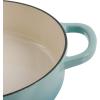 imageCrockPot Crock Pot Artisan Enameled Cast Iron Braiser WLid 5 Quart Scarlet RedAqua