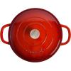 imageCrockPot Crock Pot Artisan Enameled Cast Iron Braiser WLid 5 Quart Scarlet RedScarlet Red
