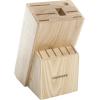 imageKenmore Kane Stainless Steel Forged Triple Riveted Cutlery Knife Block Set 14Piece Glacier BlueGlacier Blue