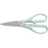 imageKenmore Kane Stainless Steel Forged Triple Riveted Cutlery Knife Block Set 14Piece Glacier BlueGlacier Blue