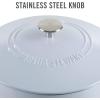 imageMARTHA STEWART Gatwick 7 QT Enamel Cast Iron Dutch Oven LavenderLavender
