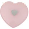 imageMARTHA STEWART Gatwick 7 QT Enamel Cast Iron Dutch Oven LavenderPink Heart Shaped