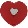 imageMARTHA STEWART Gatwick 7 QT Enamel Cast Iron Dutch Oven LavenderRed Heart Shaped