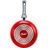 imageOster 9232401 Herscher 12quot NonStick Aluminum Fry Pan Translucent RedTranslucent Red