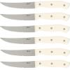 imageOster Lindbergh 14 Piece Stainless Steel Cutlery Set Black Block Teal HandlesTealBlackEvansville Linen White