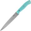 imageOster Lindbergh 14 Piece Stainless Steel Cutlery Set Black Block Teal HandlesTealBlackEvansville TurquoiseBlack