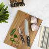 imageOster Lindbergh 14 Piece Stainless Steel Cutlery Set Black Block Teal HandlesTealBlackGinley Black