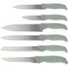 imageOster Lindbergh 14 Piece Stainless Steel Cutlery Set Black Block Teal HandlesTealBlackLindbergh Sage Green