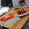 imageOster Wellisford HighCarbon Stainless Steel Cutlery Set 14Piece BlackSilverBrushed Satin