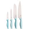 imageSpice by Tia Mowry Savory Saffron 10 Piece Cutting Board and Cutlery Set10Piece