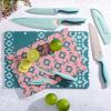 imageSpice by Tia Mowry Savory Saffron 10 Piece Cutting Board and Cutlery Set10Piece