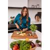 imageSpice by Tia Mowry Savory Saffron 14 Piece Cutlery Knife Block Set  GrayGray