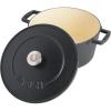 imageBabish Round Enamel Cast Iron Dutch Oven wLid 6Quart Matte BlackDutch Oven wLid 6Quart
