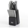 imageOster Wellisford HighCarbon Stainless Steel Cutlery Set 14Piece BlackSilverBlackSilver