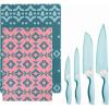 imageSpice by Tia Mowry Savory Saffron 10 Piece Cutting Board and Cutlery Set10Piece