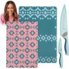 imageSpice by Tia Mowry Savory Saffron 10 Piece Cutting Board and Cutlery Set6Piece