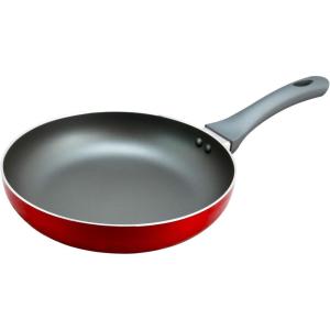 imageOster 9232401 Herscher 12quot NonStick Aluminum Fry Pan Translucent RedTranslucent Red