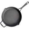 imageBabish Cast Iron Everyday Pan 13InchPreseasoned Skillet 12Inch