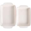 imageCrockPot 2Piece Ceramic Bakeware Set 2Piece RedRed