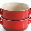 imageCrockPot 2Piece Ceramic Bakeware Set 2Piece RedRed Gradient