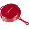 imageCrockPot 3 Qt Enamel Cast Iron Sauce Pan WLid  Teal OmbreScarlet Red