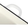 imageCrockPot Artisan 13quot Enameled Cast Iron Lasagna Pan Matte Linen WhiteMatte Linen White