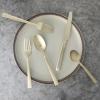 imageGibson Elite Earlston 20Piece Flatware Silverware Set  Stainless Steel Utensils  Forks Spoons Knives  Service for 4  Matte Champagne GoldMatte Champagne Gold