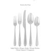 imageGibson Elite Earlston 20Piece Flatware Silverware Set  Stainless Steel Utensils  Forks Spoons Knives  Service for 4  Matte Champagne GoldMirror Polish