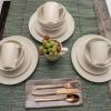 imageGibson Elite Flatware Set Service for 4 20pcs Rose Gold