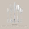 imageMartha Stewart Watercliffe 16 pc Flatware Set Stainless Steel wABS Handle  Warm GreyPerrine Mirror Polish