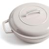 imageMartha by Martha Stewart 5 QT Enameled Cast Iron Dutch Oven wLid  CobblestoneCobblestone