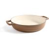 imageMartha by Martha Stewart 5 QT Enameled Cast Iron Dutch Oven wLid  CobblestoneGanache