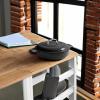 imageMartha by Martha Stewart 5 QT Enameled Cast Iron Dutch Oven wLid  CobblestoneObsidian