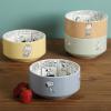 imagePeanuts Freckled Joy 23oz Stoneware Soup Bowls wClear Lid 4Pack Assorted Colors55 Bonbon Bites Snack Bowl