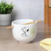imagePeanuts Freckled Joy 23oz Stoneware Soup Bowls wClear Lid 4Pack Assorted Colors6 Munch Ramen Bowl