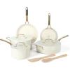 Linen White w/ Gold Handles