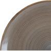 imageGibson Elite 16 Piece Dreamweaver Double Bowl Terracotta Reactive Dinnerware Set  Sand Cream Service for 4 16pcsEarthy Brown