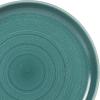 imageGibson Elite 16 Piece Dreamweaver Double Bowl Terracotta Reactive Dinnerware Set  Sand Cream Service for 4 16pcsTeal