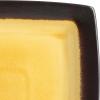 imageGibson Elite Althea Reactive Dinnerware Set Teal Service for 4 16pcsAmber