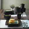 imageGibson Elite Althea Reactive Dinnerware Set Teal Service for 4 16pcsJade