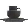 imageGibson Elite Althea Reactive Dinnerware Set Teal Service for 4 16pcsJade