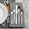 imageGibson Elite Braid Stainless Steel Flatware Set Service for 4 20pcs
