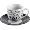 imageGibson Home Modani 2 Pack Large 165 OZ Ceramic Mugs Set with Removable Cork Bottom and Lid  BlackBlackWhite