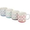 imageGibson Home Modani 2 Pack Large 165 OZ Ceramic Mugs Set with Removable Cork Bottom and Lid  BlackPalmridge