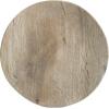 imageGibson Home Woodlands Round Melamine Plastic Dinnerware Set Service for Four 16pcs Wood