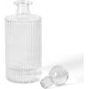 imageMartha Stewart Farrow 18 OZ Large Stemless Multipurpose Wine Glasses Set For Red or White Wine Set of 4Clear Glass