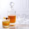 imageMartha Stewart Farrow 18 OZ Large Stemless Multipurpose Wine Glasses Set For Red or White Wine Set of 4Clear Glass