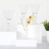 imageMartha Stewart Farrow 18 OZ Large Stemless Multipurpose Wine Glasses Set For Red or White Wine Set of 4Clear Glass