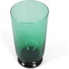 imageMartha Stewart Farrow 18 OZ Large Stemless Multipurpose Wine Glasses Set For Red or White Wine Set of 4Jade Green Glass